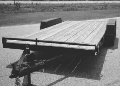 8 x 18 Tandem Axle Car Trailer