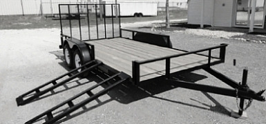 8 x 16 Tandem Axle ATV Trailer